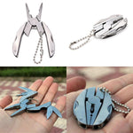 Outdoor Mini Folding Knife-Screwdriver & Pocket Tool Keychain