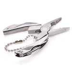 Outdoor Mini Folding Knife-Screwdriver & Pocket Tool Keychain