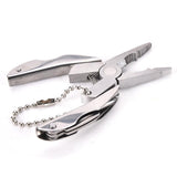 Outdoor Mini Folding Knife-Screwdriver & Pocket Tool Keychain
