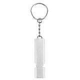 Survival Double Pipe Whistle Keychain. FREE SHIPPING