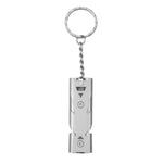 Survival Double Pipe High Quality Whistle - Stainless Steel. FREE SHIPPING